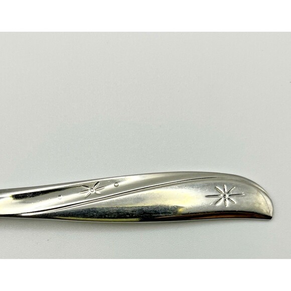 Oneida Twin Star Vintage Baby Child Spoon Stainless Community Betty Crocker MCM - Picture 2 of 4